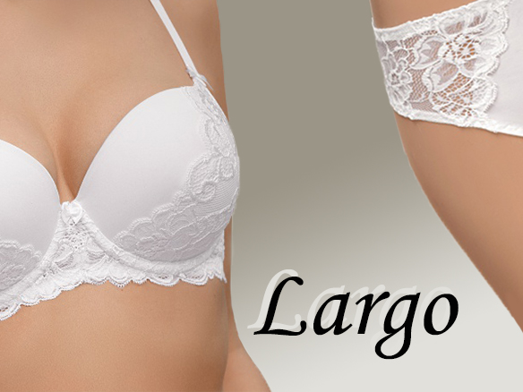 Новая коллекция нижнего белья Largo от Dimanche Lingerie — неизменная классика в белом цвете!