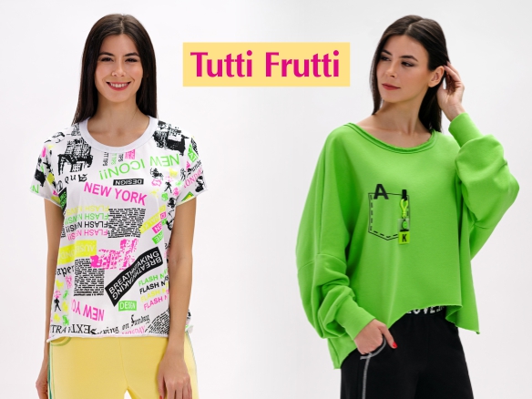 Настройте лето по вкусу с кэжуал-коллекцией Tutti Frutti