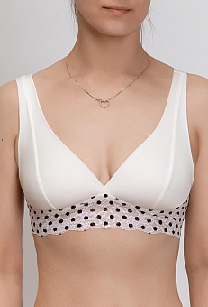 Фото товара Комплект (топ Miele+бразилиана) Dimanche lingerie 8077/75 из категории Комплекты нижнего белья 